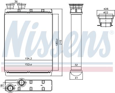 NISSENS 707369 EAN: 5707286518797.