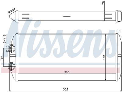 NISSENS 71164 EAN: 5707286363489.