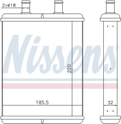 NISSENS 71817 Číslo výrobce: 351000154. EAN: 5707286382435.