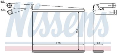 NISSENS 72043 EAN: 5707286280397.