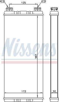NISSENS 72055 Číslo výrobce: 351312571. EAN: 5707286388772.