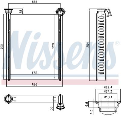 NISSENS 72987 EAN: 5707286390232.
