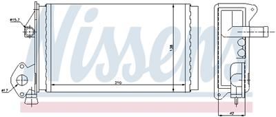 NISSENS 73964 Číslo výrobce: T729R. EAN: 5707286235021.