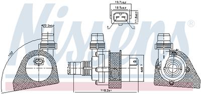 NISSENS 831066 EAN: 5707286486683.