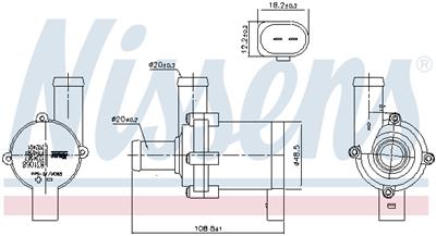NISSENS 831068 EAN: 5707286486706.