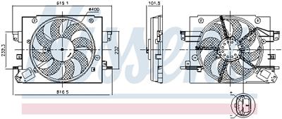 NISSENS 850064 EAN: 5707286492912.