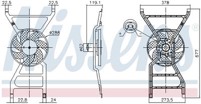 NISSENS 850089 EAN: 5707286493148.