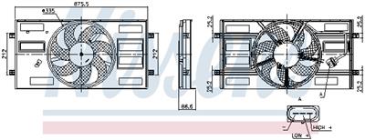 NISSENS 850148 EAN: 5707286516809.