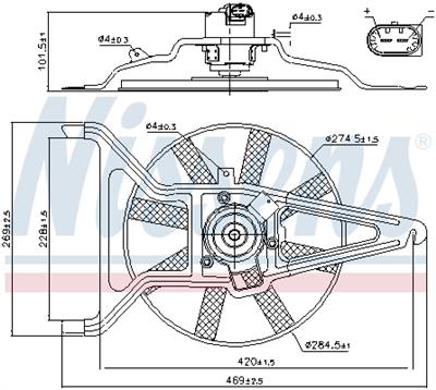 NISSENS 85041 EAN: 5707286241602.
