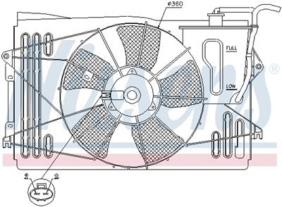 NISSENS 85232 EAN: 5707286243392.