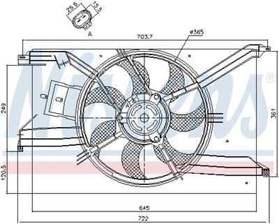 NISSENS 85243 EAN: 5707286243507.