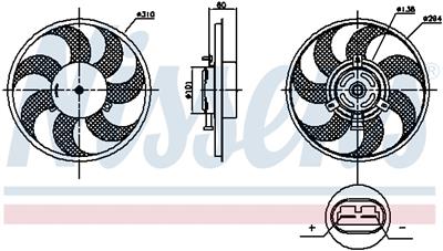 NISSENS 85879 Číslo výrobce: 351041261. EAN: 5707286435902.