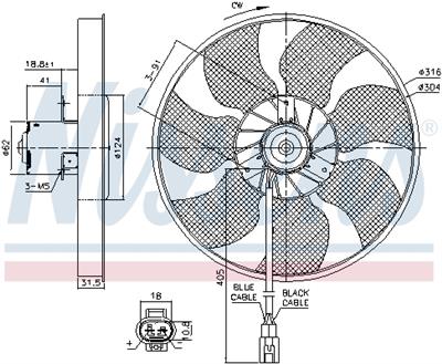 NISSENS 85957 EAN: 5707286469815.
