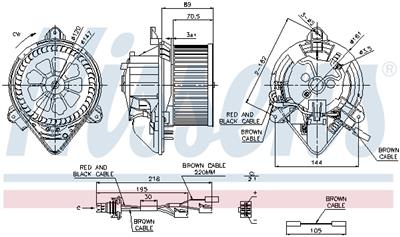 NISSENS 87042 Číslo výrobce: F658267S. EAN: 5707286378230.