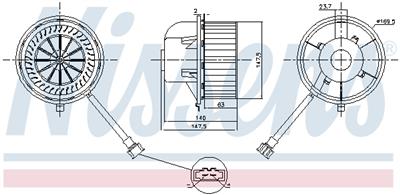 NISSENS 87155 EAN: 5707286387256.