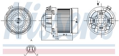 NISSENS 87257 EAN: 5707286408401.