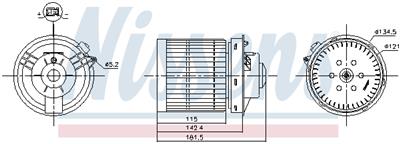 NISSENS 87530 EAN: 5707286433274.