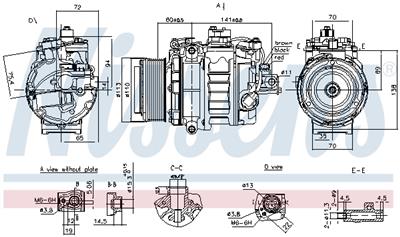 NISSENS 890060 EAN: 5707286382916.