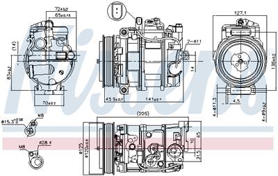 NISSENS 890191 EAN: 5707286402737.