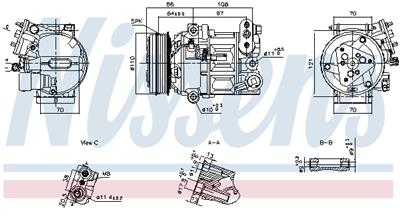 NISSENS 890591 Číslo výrobce: 351005271. EAN: 5707286438729.