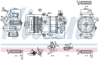 NISSENS 890786 EAN: 5707286479388.