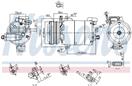 NISSENS 890794 - Kompresor klimatizácie