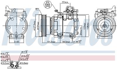 NISSENS 89387 Číslo výrobce: 351273161. EAN: 5707286358904.