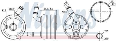 NISSENS 91185 EAN: 5707286473805.