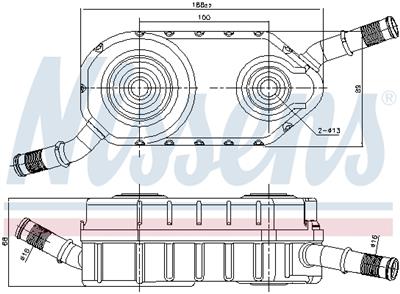 NISSENS 91287 Číslo výrobce: 0501209925. EAN: 5707286491151.