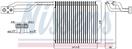 NISSENS 92326 - Výparník klimatizácie