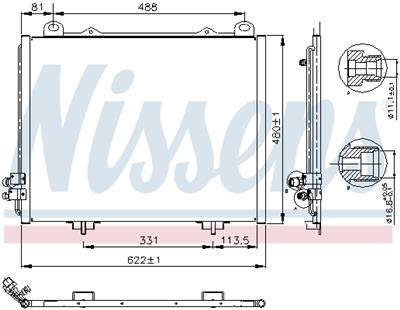 NISSENS 94285 Číslo výrobce: 351036761. EAN: 5707286254374.