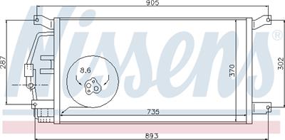 NISSENS 94797 EAN: 5707286259133.