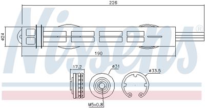 NISSENS 95488 Číslo výrobce: 351335241. EAN: 5707286359970.