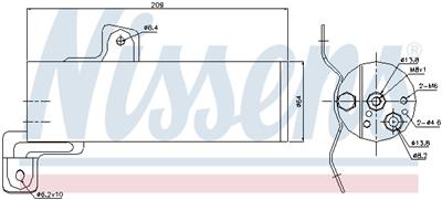 NISSENS 95497 Číslo výrobce: 70818311. EAN: 5707286377561.