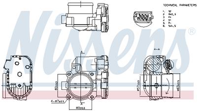 NISSENS 955007 Číslo výrobce: RKLE11C. EAN: 5707286546899.