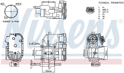 NISSENS 955094 Číslo výrobce: DVE5C. EAN: 5707286547230.