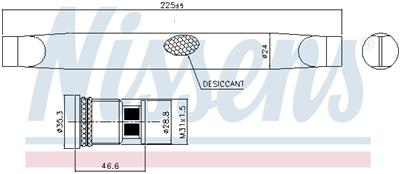 NISSENS 95786 EAN: 5707286495128.