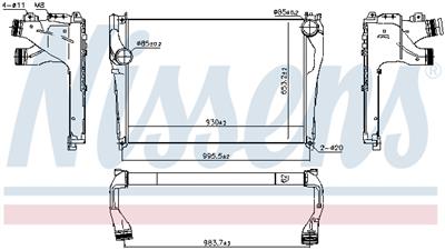 NISSENS 961564 Číslo výrobce: 72519387.