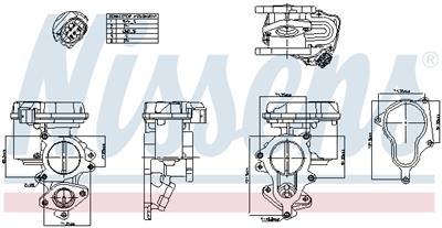 NISSENS 98156 Číslo výrobce: R2810039046A1. EAN: 5707286463417.