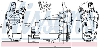 NISSENS 996128 Číslo výrobce: 376741764. EAN: 5707286499539.