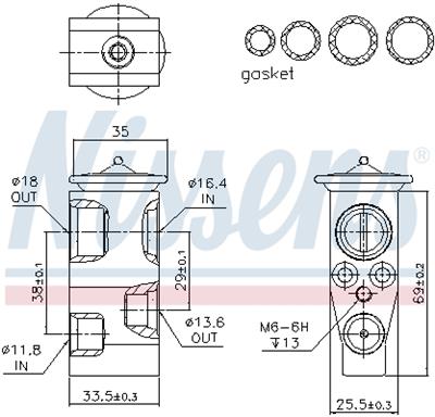 NISSENS 999315 EAN: 5707286468887.