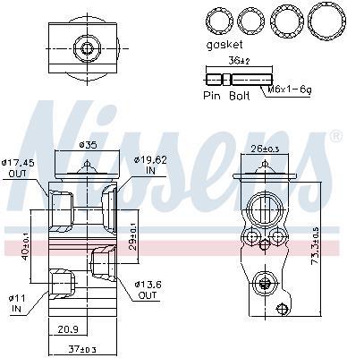NISSENS 999541 EAN: 5707286551497.