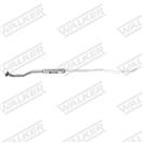 WALKER 23086 - Stredný tlmič výfuku