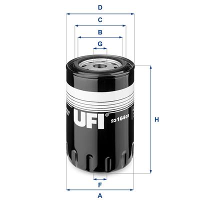 UFI 23.164.03 EAN: 8003453043466.