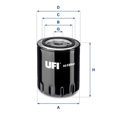 UFI 23.189.00 EAN: 8003453041110.