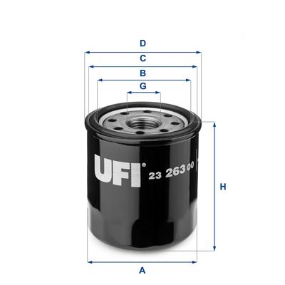 UFI 23.263.00 EAN: 8003453041967.