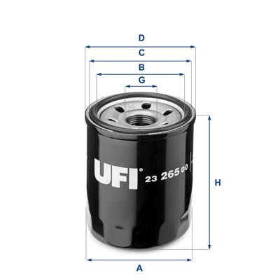 UFI 23.265.00 EAN: 8003453041981.