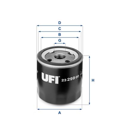 UFI 23.299.00 EAN: 8003453042322.