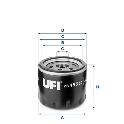 UFI 23.455.00 EAN: 8003453043886.