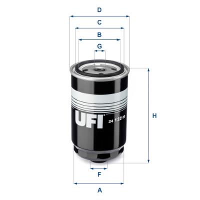 UFI 24.122.00 EAN: 8003453062214.